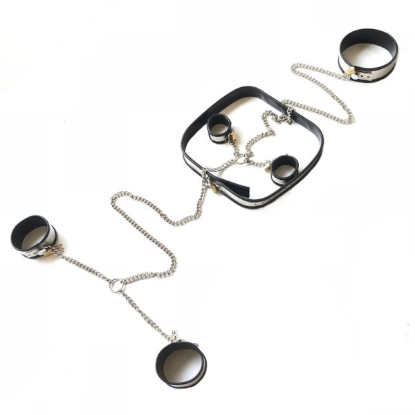 (image for) Rapture 6 Piece Steel Band Bondage Set