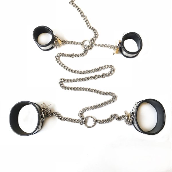 (image for) Rapture 6 Piece Steel Band Bondage Set