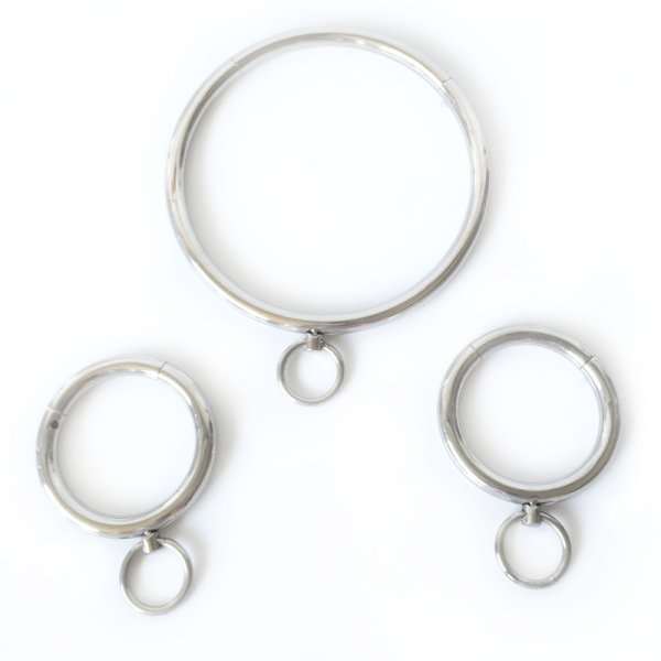 (image for) Round Ring Neck - Wrist - Ankle Restraint(No Chain)