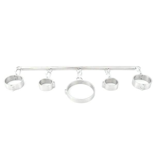 (image for) Plug Key Steel Cuffs and Collar Spreaders