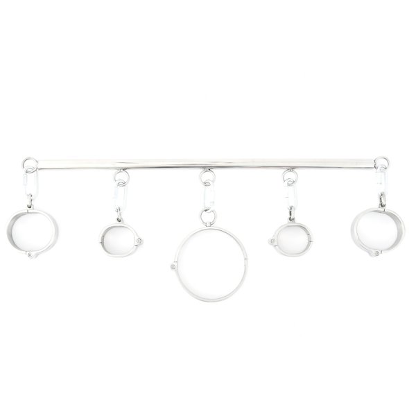 (image for) Plug Key Steel Cuffs and Collar Spreaders