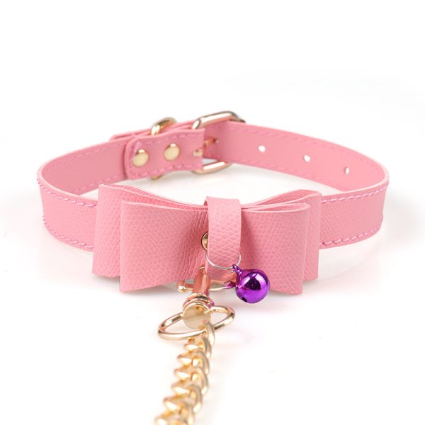 (image for) Bow Bondage Neck Collar