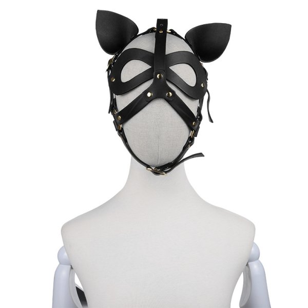 (image for) Cosplay Bondage Hood With Ear