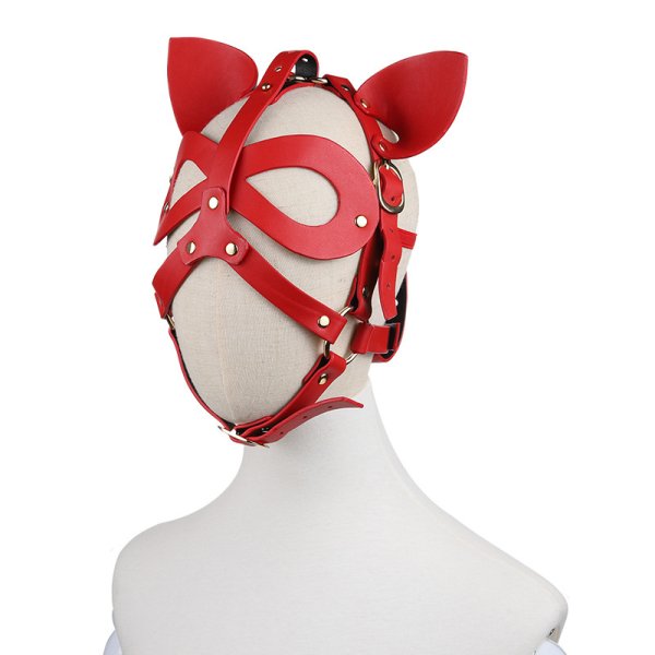 (image for) Cosplay Bondage Hood With Ear