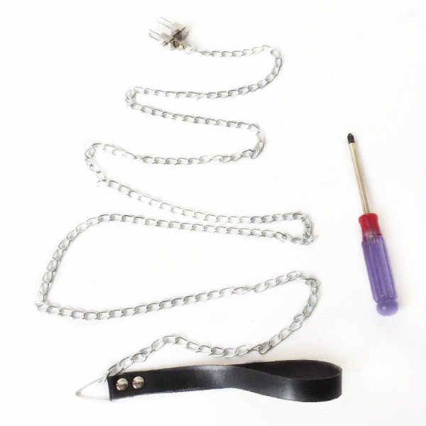 (image for) Nasal Padlock with Strap - Nose Shackle Lock
