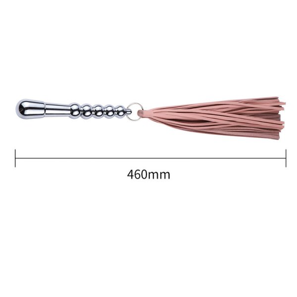 (image for) Metal Handle With Leather Whip