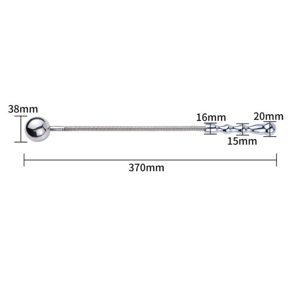 (image for) Spring Bar Steel Ball Flogger