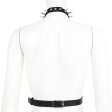 (image for) Spike Nail Collar to Waist Harness