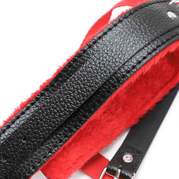 (image for) Litchi Pattern 10 Pcs Plush Bondage Kit