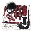 (image for) Diamond Pattern Plush Bondage Kit