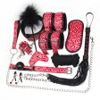 (image for) Diamond Pattern Plush Bondage Kit