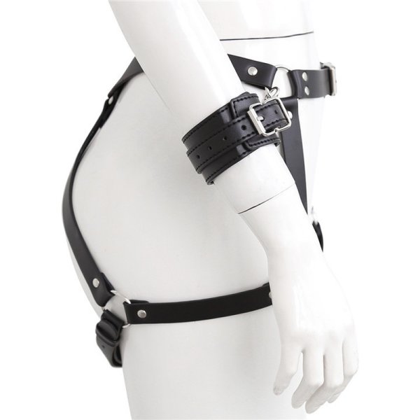 (image for) Leg Harness With Handcuffs
