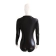 (image for) Black Ultra-Shine PVC Mini Dress