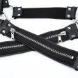 (image for) Cross-Body Zipper Chest Harness