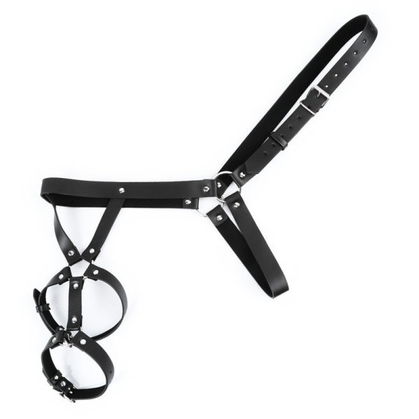 (image for) One-shoulder Strap Body Chest Half Harness Belt