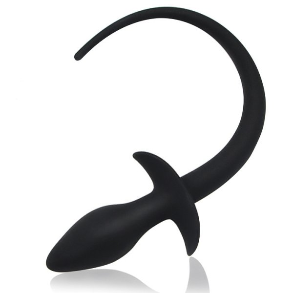 (image for) Dog Tail Silicone Butt Plug