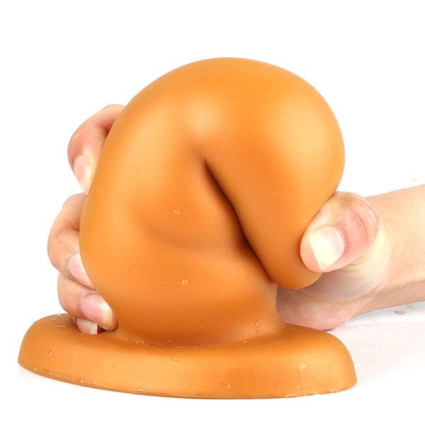 (image for) Golden Horn Dildo Butt Plug