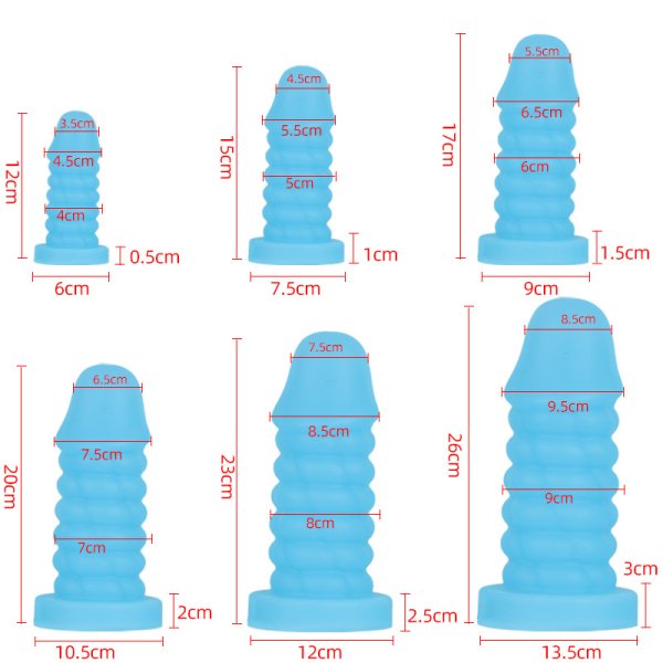 (image for) Tank Large Silicone Anal Dildo
