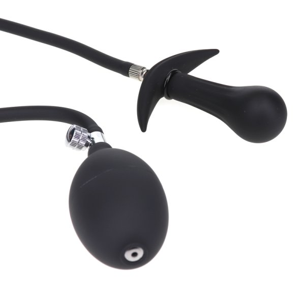 (image for) Inflatable Metal Ball Inside Butt Plug