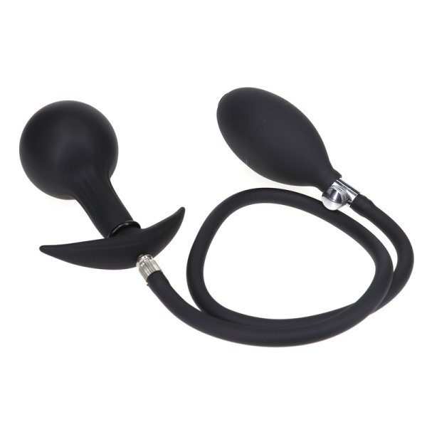 (image for) Inflatable Metal Ball Inside Butt Plug