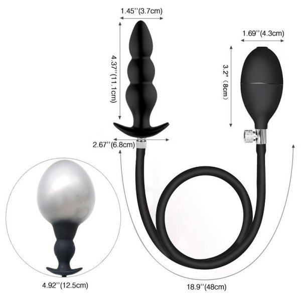 (image for) Inflatable Anal Beads