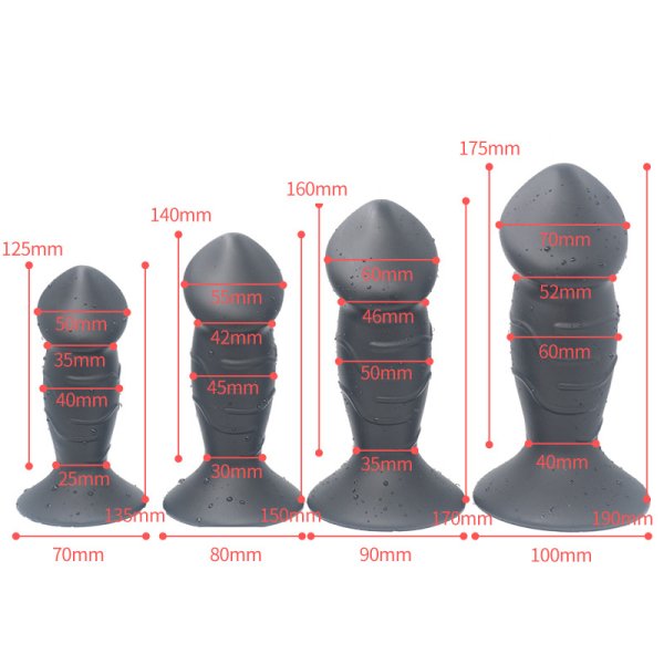 (image for) Non-toxic Anal Dildo