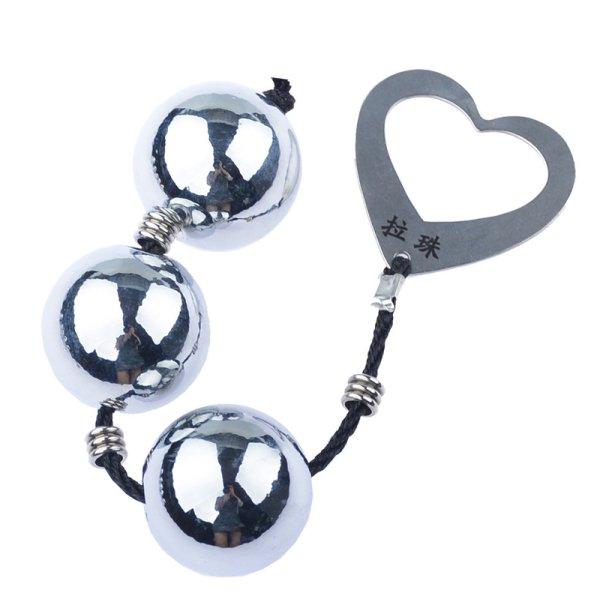 (image for) Steel Ball Anal Beads