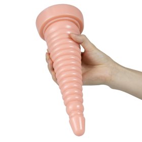 Screw Pagoda PVC Anal Beads