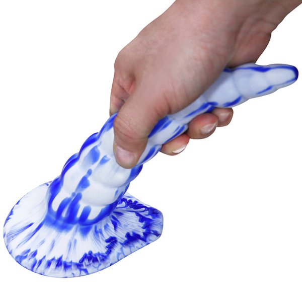 (image for) Blue And White 01 Butt Plug