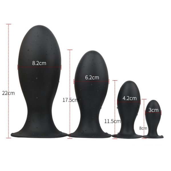 (image for) Egg Silicone Butt Plug