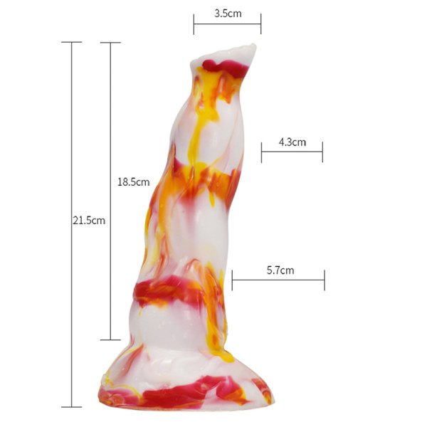 (image for) Graffiti Multicolor Butt Plug - 04