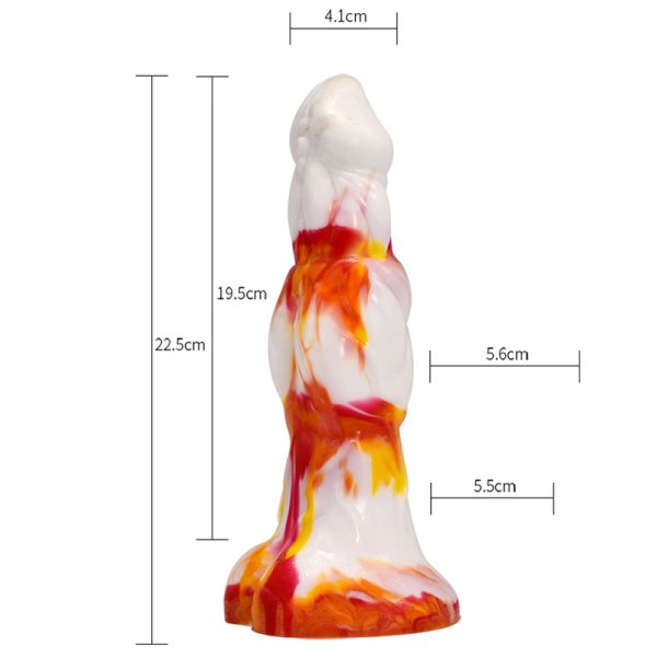 (image for) Graffiti Multicolor Butt Plug - 08