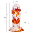 (image for) Graffiti Multicolor Butt Plug - 12