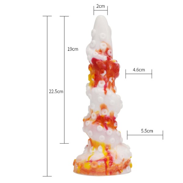 (image for) Graffiti Multicolor Butt Plug - 14