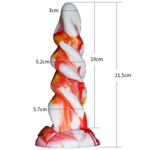 (image for) Graffiti Multicolor Butt Plug - 17