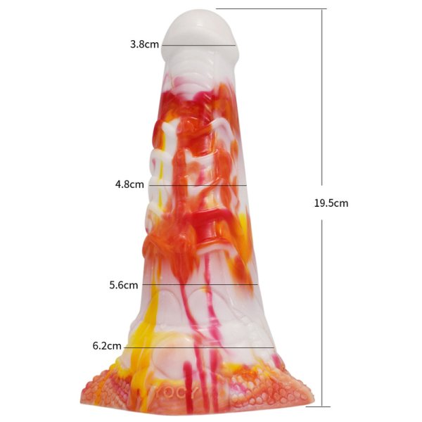 (image for) Graffiti Multicolor Butt Plug - 18