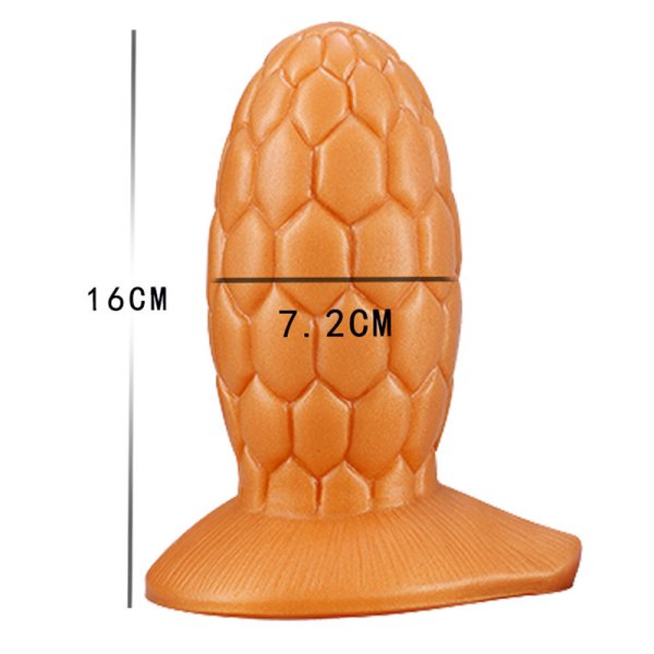 (image for) Dragon Egg Silicone Butt Plug