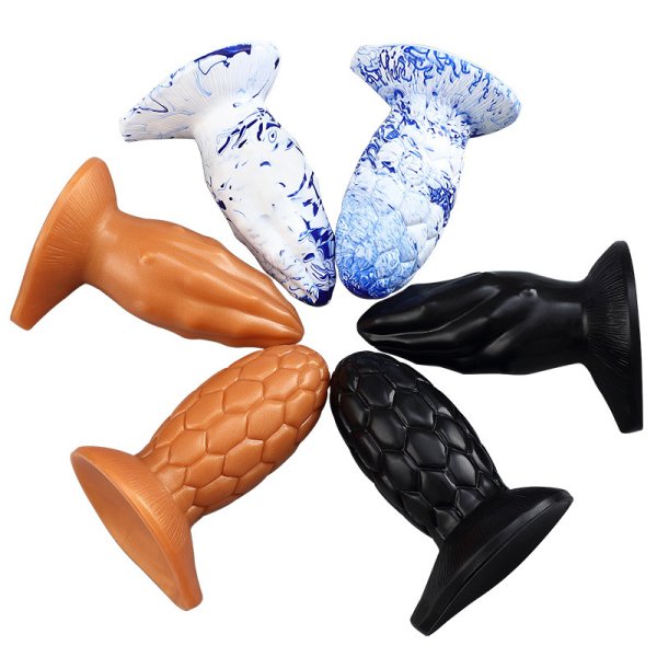 (image for) Dragon Egg Silicone Butt Plug