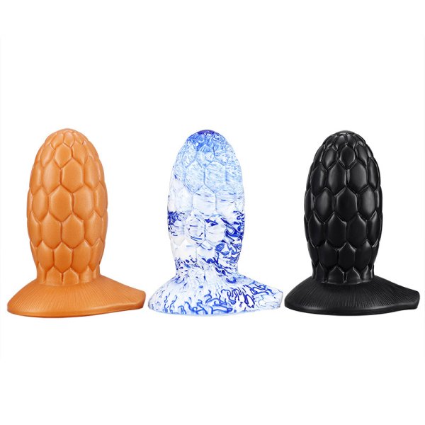 (image for) Dragon Egg Silicone Butt Plug