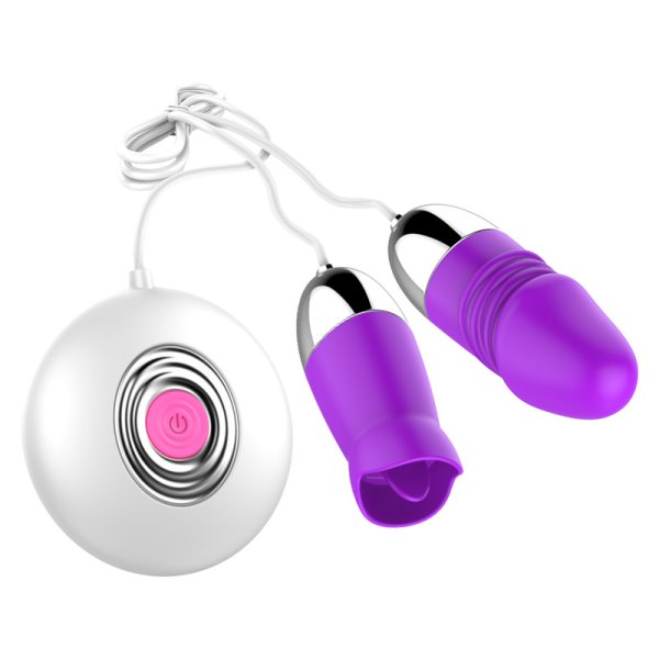 (image for) Penis Shape Vibrator and Tongue Vibrator