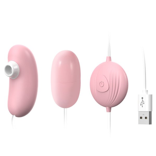 (image for) Sucker & Bullet Dual Vibrator