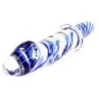 (image for) Large Glass Dildo With Handle
