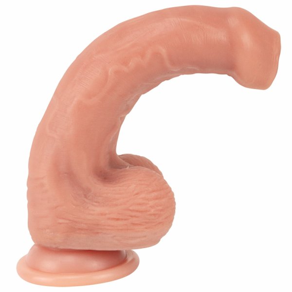 (image for) Lifelike 8.7"/22 cm Realistic Dildo - Foreskin