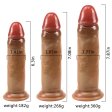 (image for) Lifelike 3 Size Realistic Dildo - Double Layer