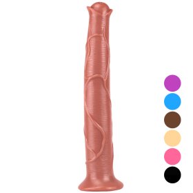 Realistic Colorful 16.9"/43 cm Dildo - Elephant