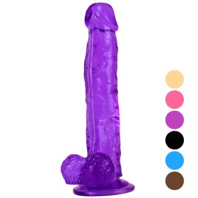 Realistic Colorful 10.2"/26 cm Dildo - Cow