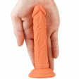 (image for) Lifelike Silicone 6.3"/16 cm Dildo - Seven