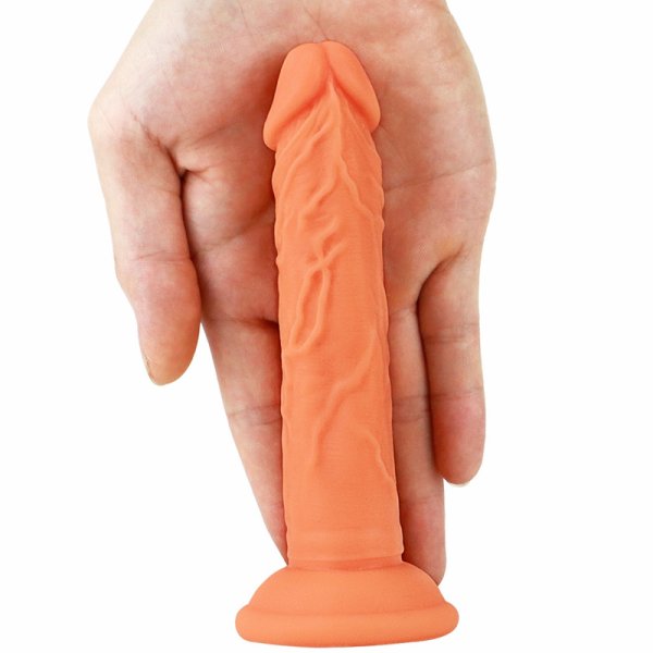 (image for) Lifelike Silicone 6.3"/16 cm Dildo - Seven