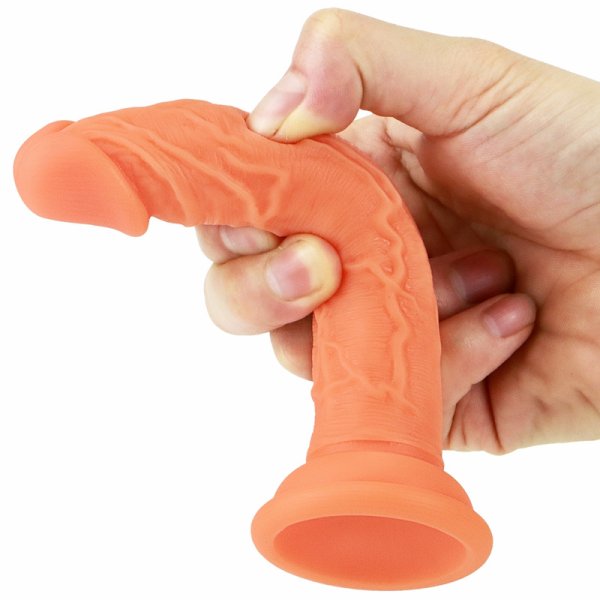 (image for) Lifelike Silicone 6.3"/16 cm Dildo - Student