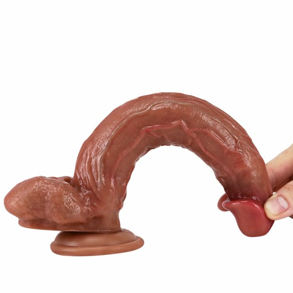 (image for) Lifelike 12.2"/31 cm Realistic Dildo - Devil